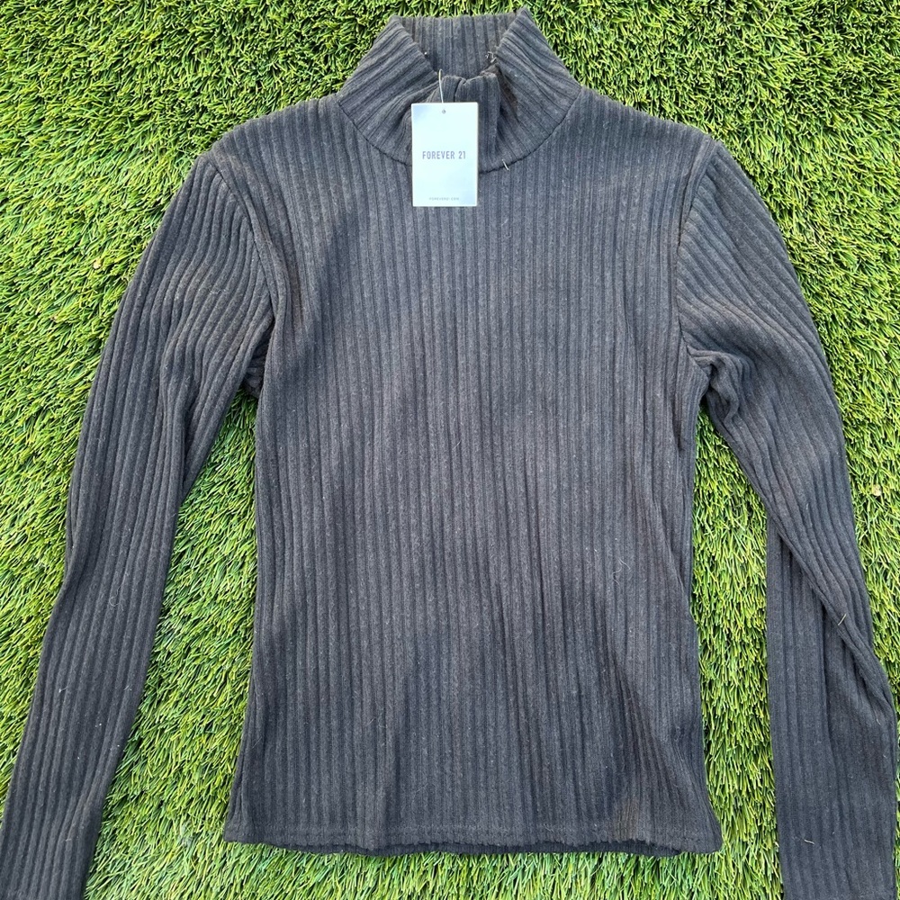 Forever 21 mock neck long sleeve